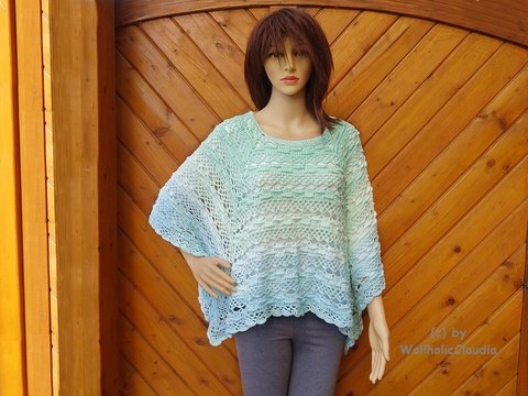 Häkelanleitung Poncho "Adria"