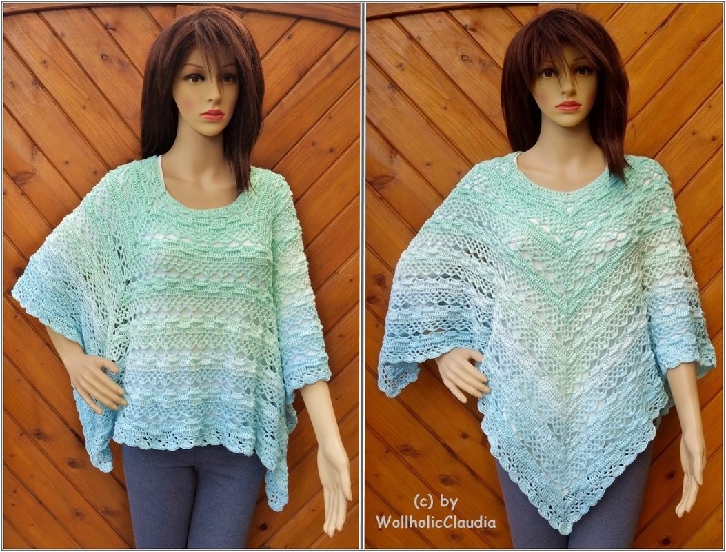 Häkelanleitung Poncho "Adria" - Bild 2