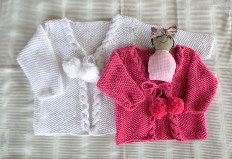 Strickanleitung * Baby Jacke * Gr. 50 - 86