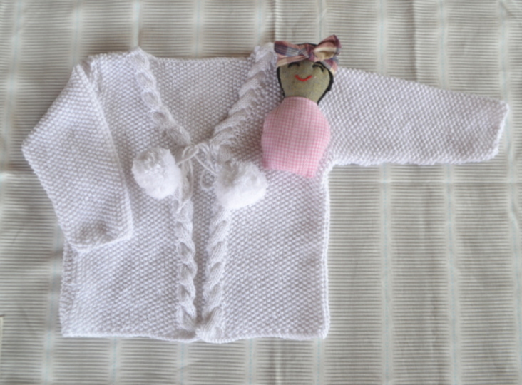 Strickanleitung * Baby Jacke * Gr. 50 - 86