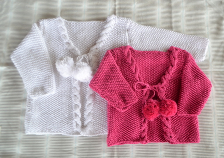 Strickanleitung * Baby Jacke * Gr. 50 - 86