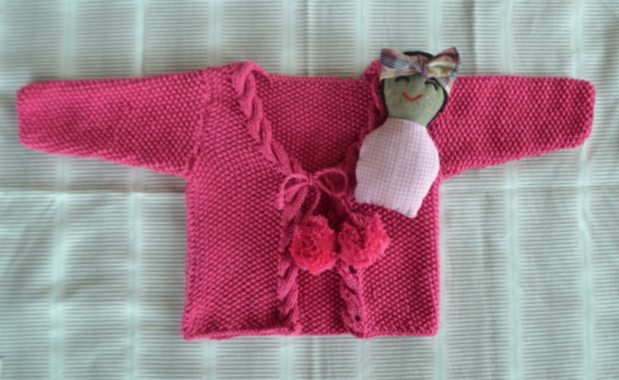 Strickanleitung * Baby Jacke * Gr. 50 - 86