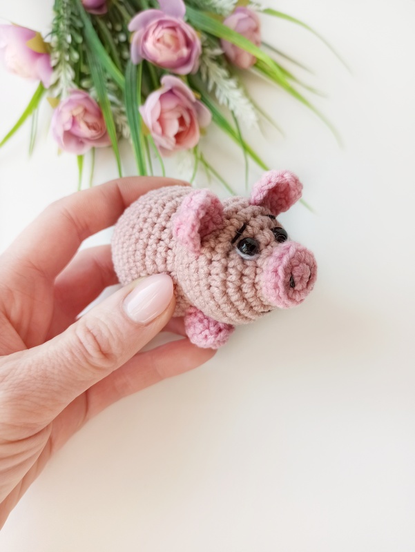 Easy crochet pig amigrumi pattern - Image 7