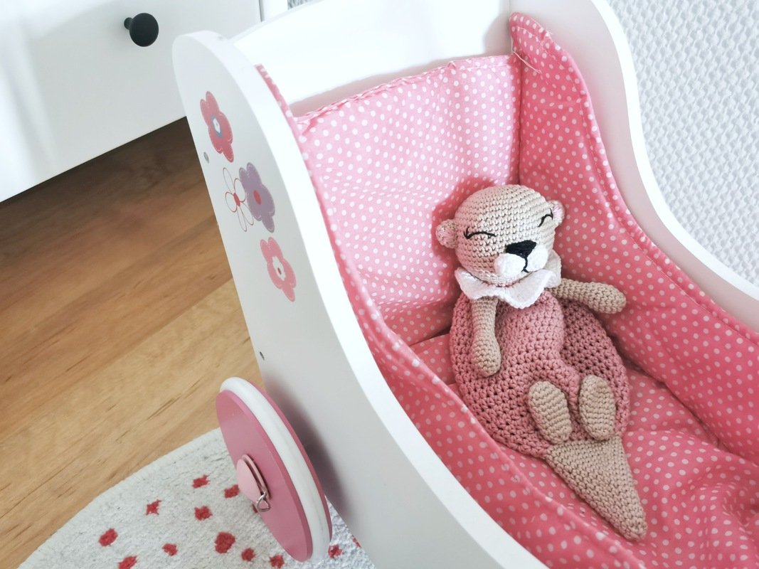 Häkelanleitung Schmusetuch Ottermädchen Lisa - Bild 3