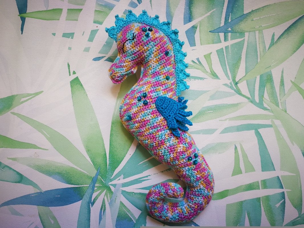 Seepferdchen Set (XXL+mini Verrsion) häkeln - Bild 7