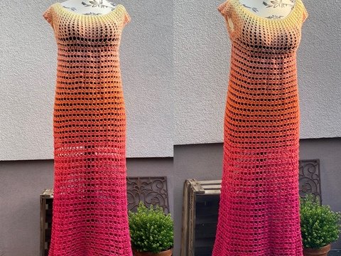 Häkelanleitung Sommerkleid "Glücksgefühl"