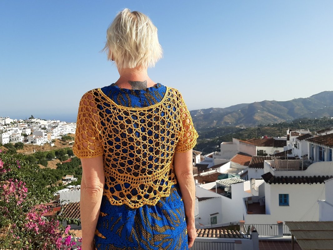 Häkelanleitung Shirt, Netzshirt, alle Größen! - Bild 5