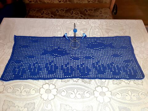 Tischläufer Maritim "Unterwasserwelt" häkeln