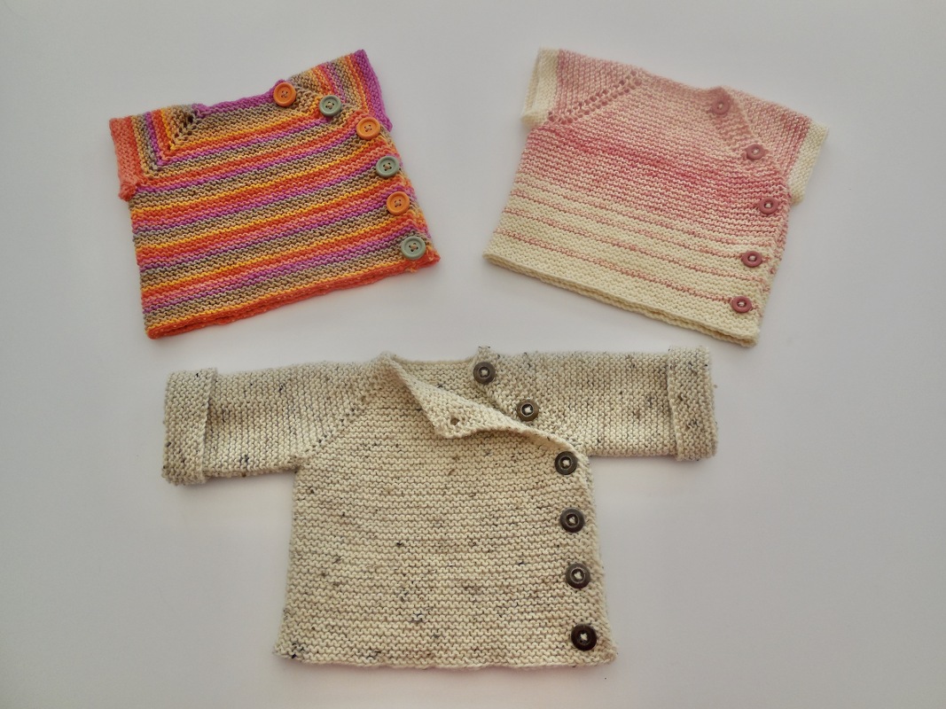 Erstlingsjäckchen Paul &amp; Paula - 0 - 3 Monate - Strickanleitung