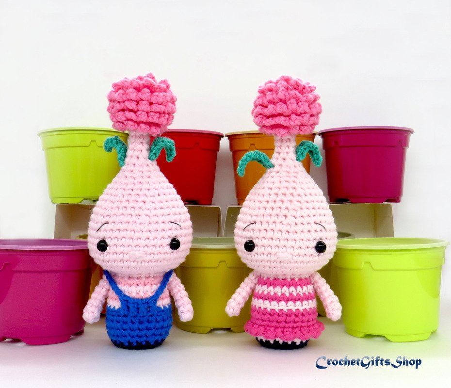 Amigurumi Baby Onion Allium - Image 9