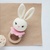 Crochet pattern Baby rattle bunny PDF