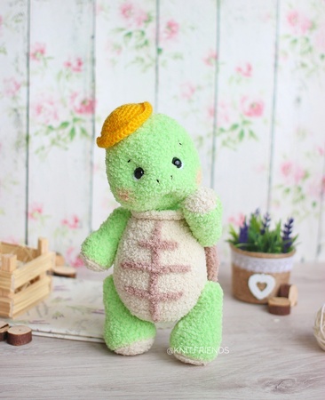 Crochet pattern Amigurumi Fedya the turtle