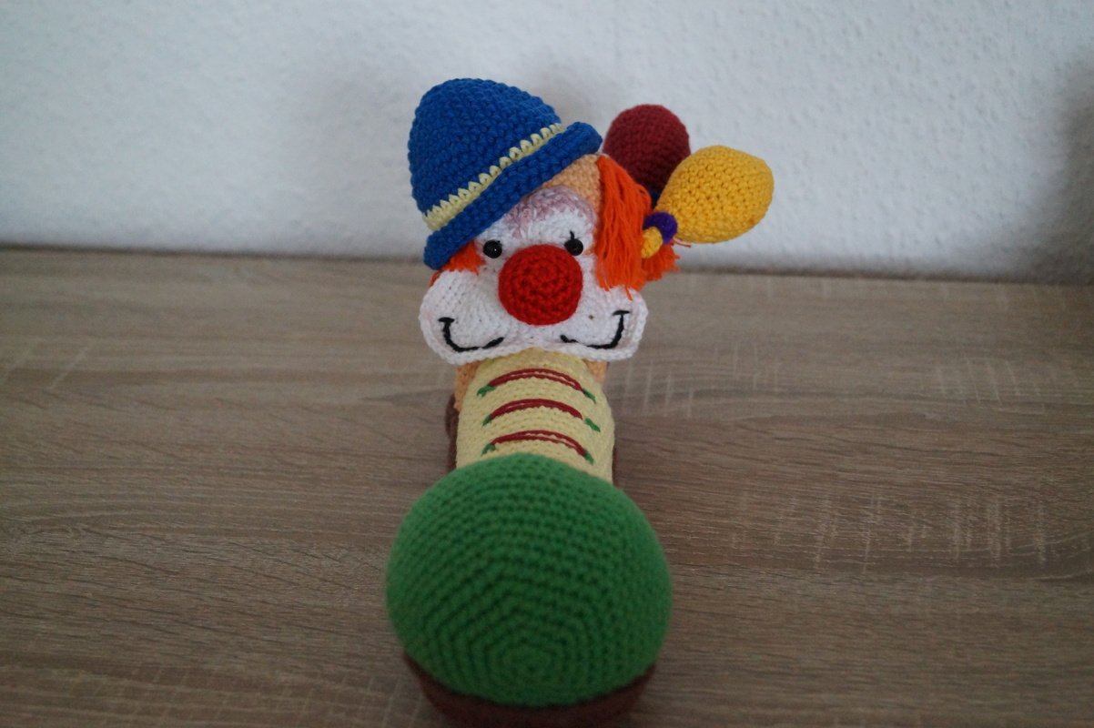 Ferdi - Clownutensilo für den Kinderschreibtisch- Schulanfang