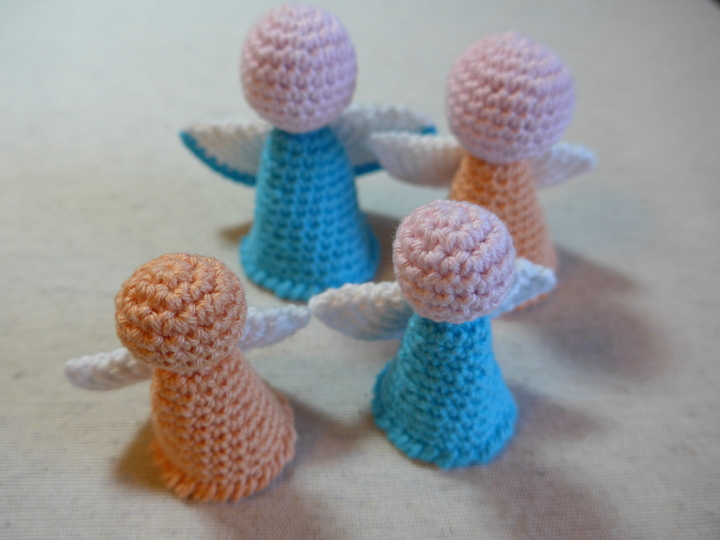 Anleitung Schutzengel, gehäkelt