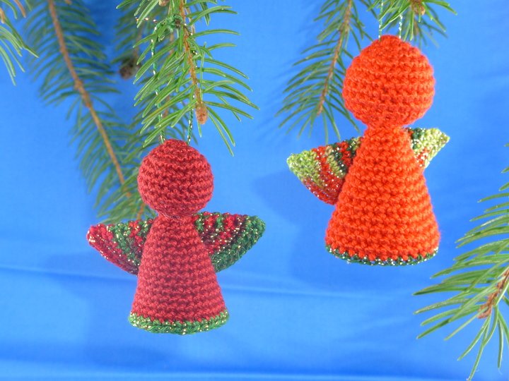 Anleitung Schutzengel, gehäkelt