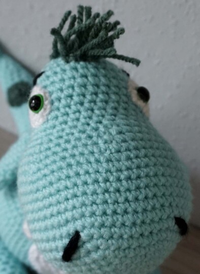 Amigurumi Häkelanleitung Dino Rex