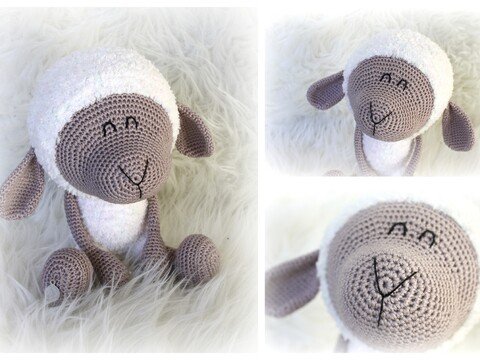 Grinseschaf (groß) von LaCritza