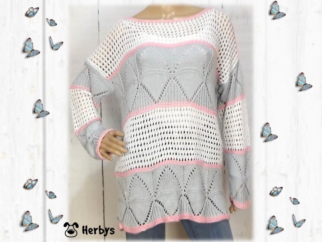 Strickanleitung Mustermix - Pulli "Arcadia"