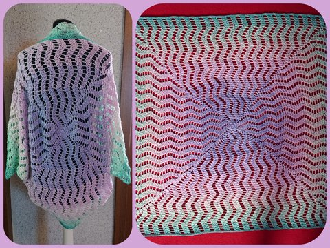 Seelenwärmer Svenja häkeln Bolero Jäckchen Jacke