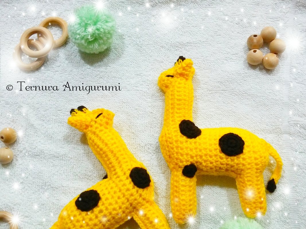 Crochet pattern giraffe PDF Ternura Amigurumi English- Deutsch- Dutch - Image 3