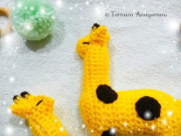 Crochet pattern giraffe PDF Ternura Amigurumi English- Deutsch- Dutch