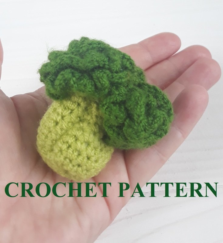 Broccoli Crochet Pattern toy