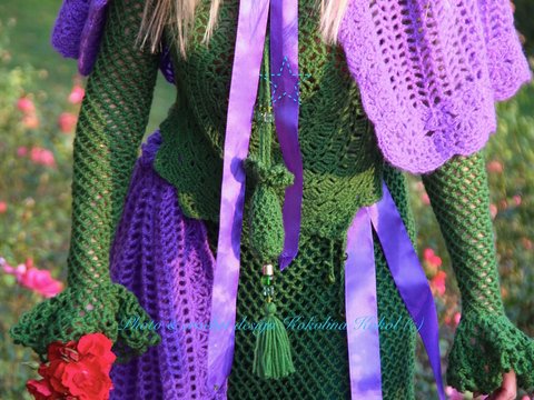 Anleitung Hals Ketten Häkelbeutel