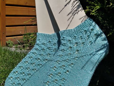 Sneakersocken Türkise Brise in Gr. 39/40