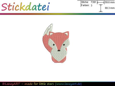 Stickdatei "Fuchs"