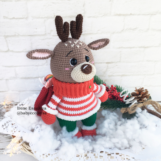 Amigurumi Elch Harry Häkelanleitung