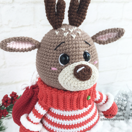 Amigurumi Elch Harry Häkelanleitung