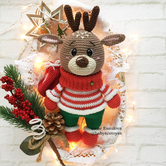 Amigurumi Elch Harry Häkelanleitung