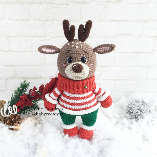 Amigurumi Elch Harry Häkelanleitung