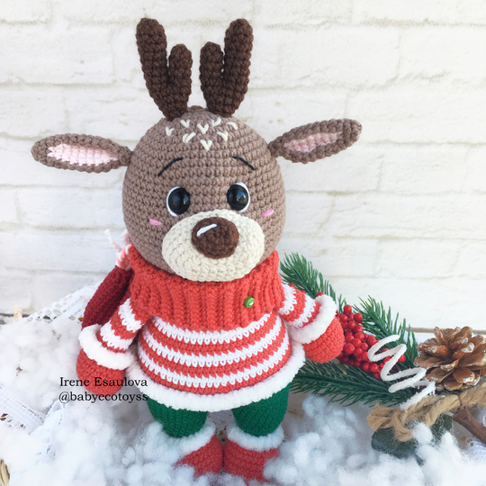 Amigurumi Elch Harry Häkelanleitung