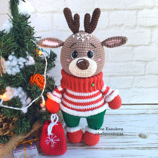 Amigurumi Elch Harry Häkelanleitung