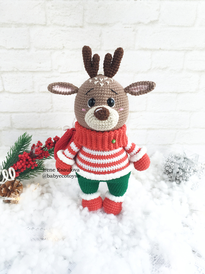 Amigurumi Elch Harry Häkelanleitung