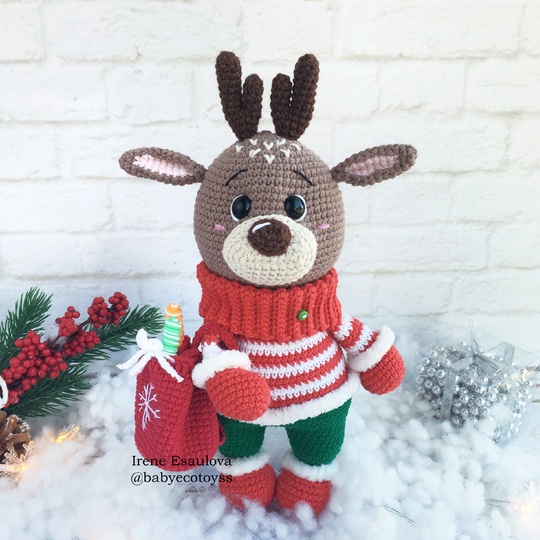 Amigurumi Elch Harry Häkelanleitung