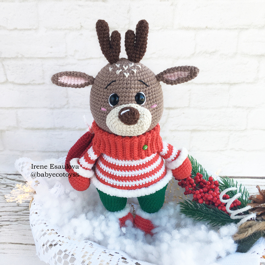 Amigurumi Elch Harry Häkelanleitung