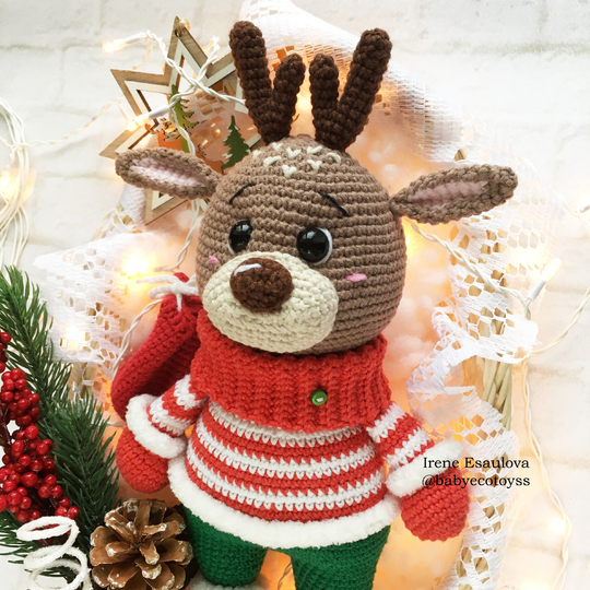 Amigurumi Elch Harry Häkelanleitung