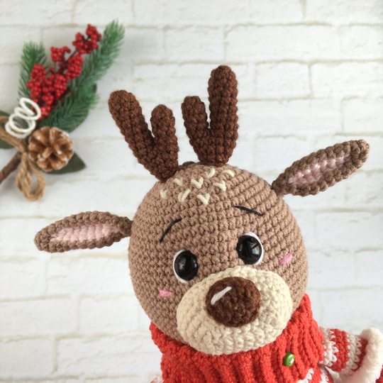 Amigurumi Elch Harry Häkelanleitung