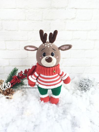 Amigurumi Elch Harry Häkelanleitung