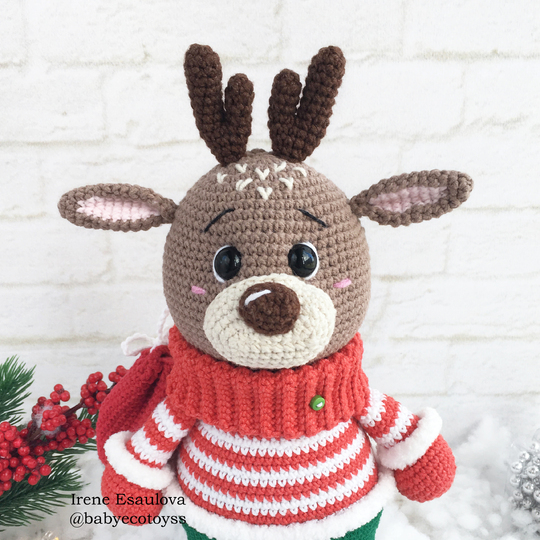 Amigurumi Elch Harry Häkelanleitung