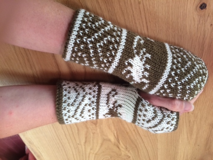 Anleitung Sternzeichen Armstulpen - Der Skorpion