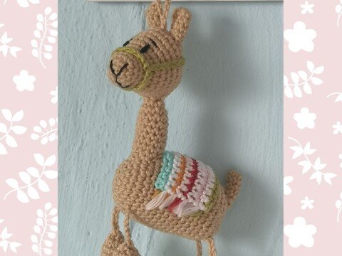 Mia das Mini Lama oder ein Taschenbaumler als Lama :-)