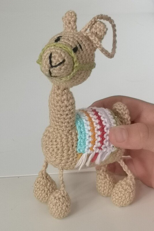 Mia das Mini Lama oder ein Taschenbaumler als Lama :-) - Bild 2