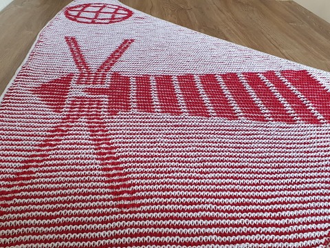 Lighthouse, Shadow Knitting, Illusion Knitting, Motif Shawl