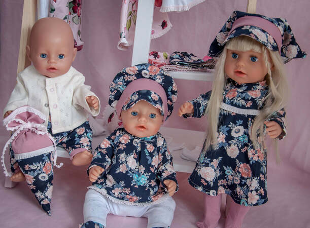 Puppenkleidung nähen schnittmuster kostenlos