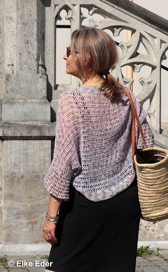 Seelenwärmer, Cardigan, Bolerojäckchen "Rosalia" - Häkelanleitung