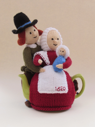 Mayflower Pilgrims Tea Cosy Pattern