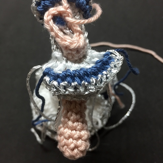 Anleitung für gehäkelte Puppe: Engel Elana (Deutsch)